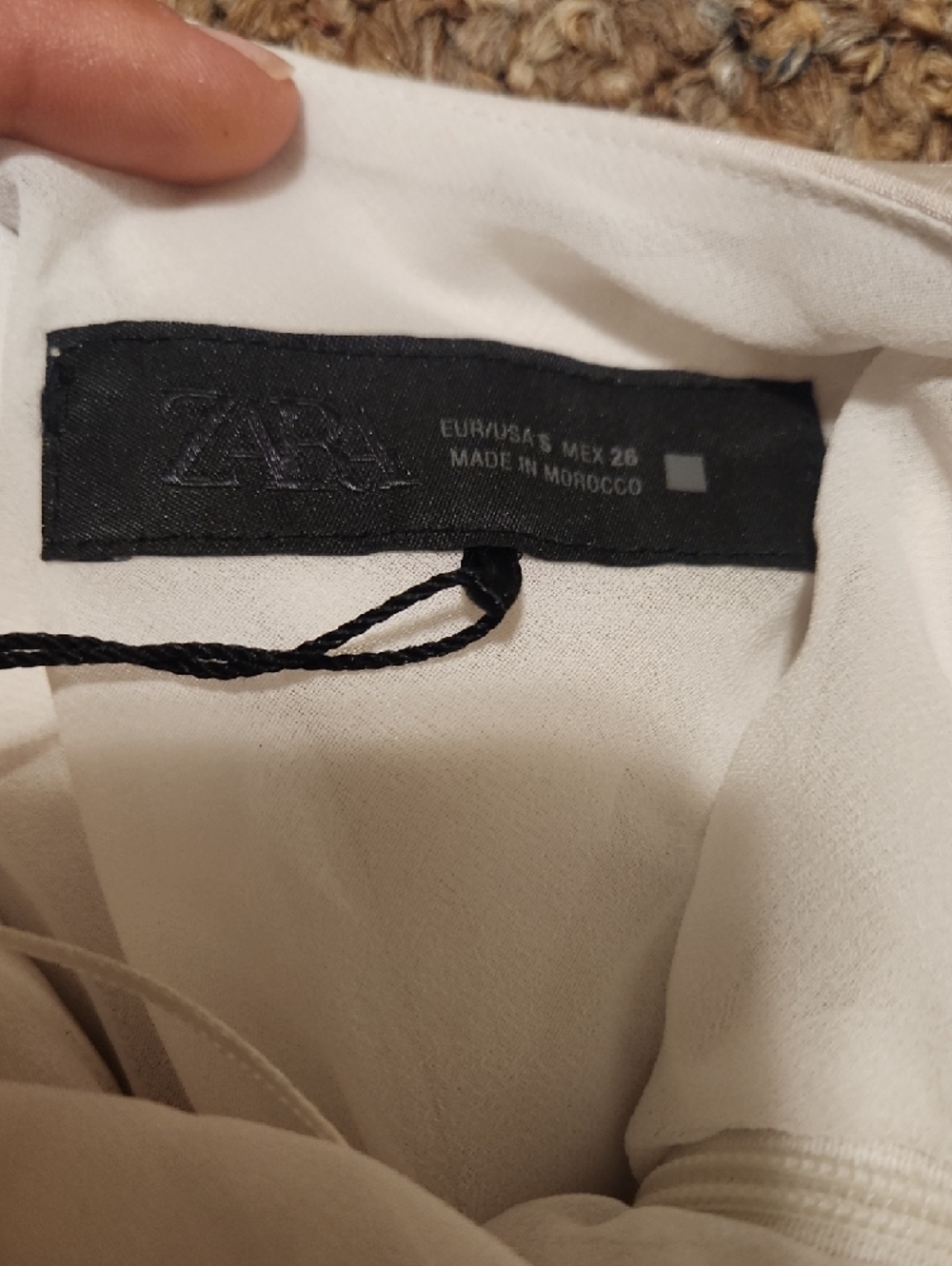 NWT Zara Open Back Satin Maxi Dress - Picture 9 of 9